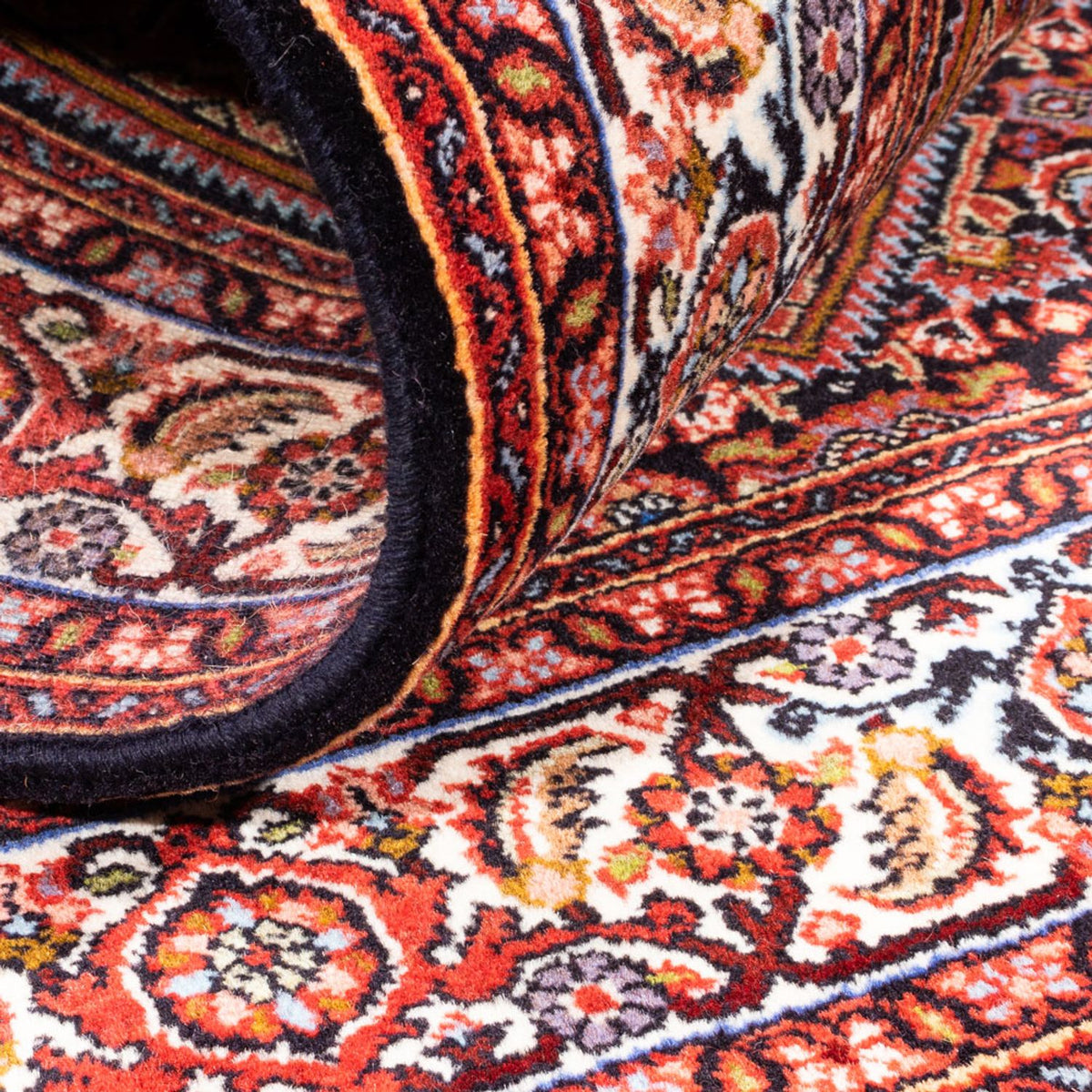 Persisk tæppe - Bijar - Royal - 176 x 110 cm - rød