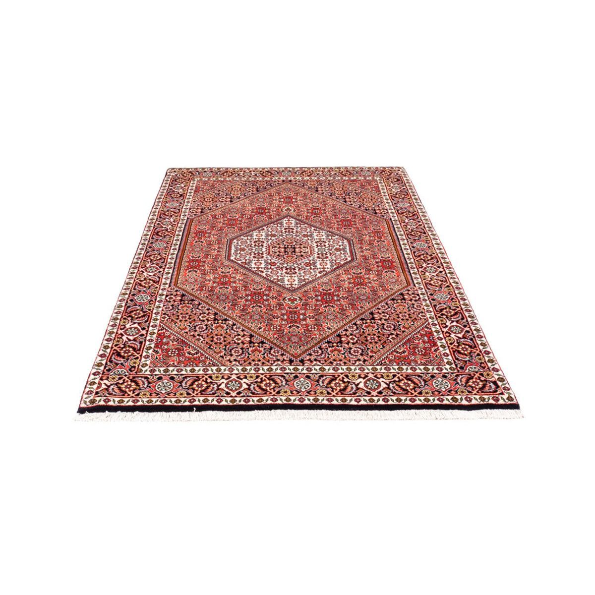 Persisk tæppe - Bijar - Royal - 174 x 108 cm - rød