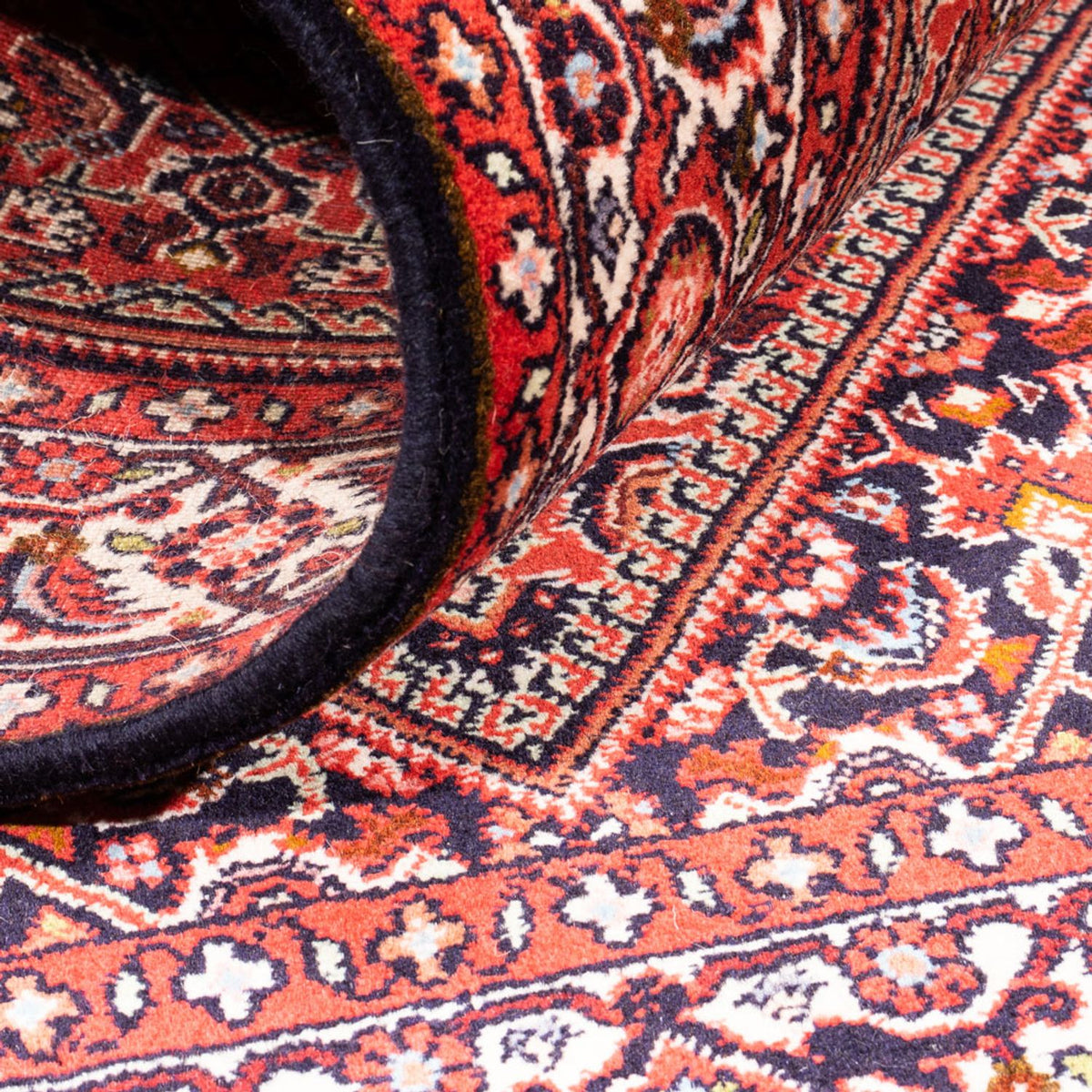 Persisk tæppe - Bijar - Royal - 180 x 108 cm - rød