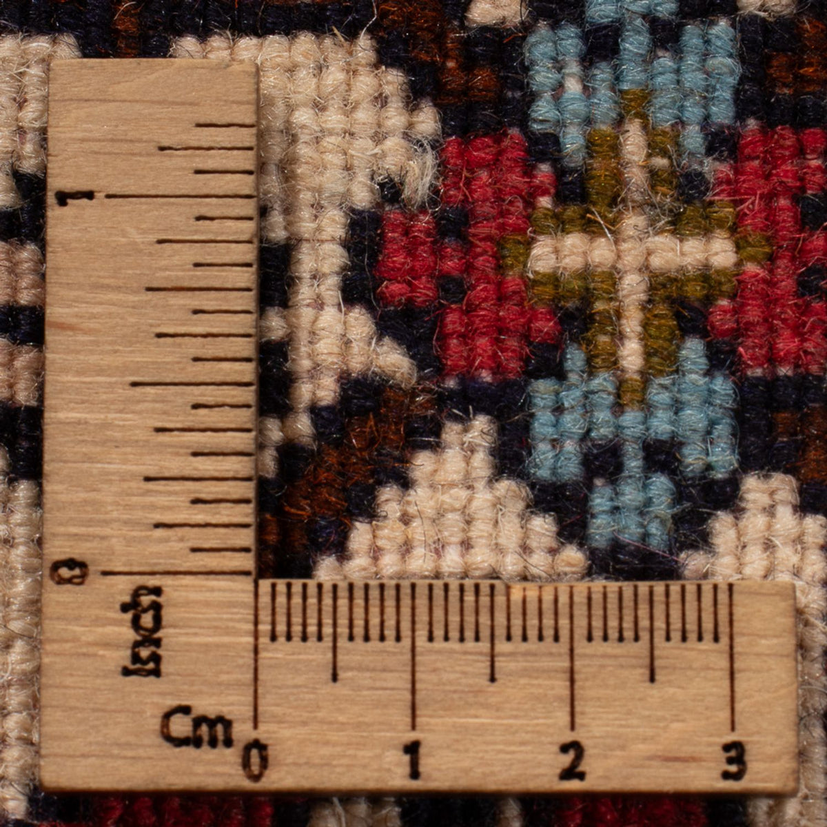 Persisk tæppe - Bijar - Royal - 342 x 252 cm - mørkerød