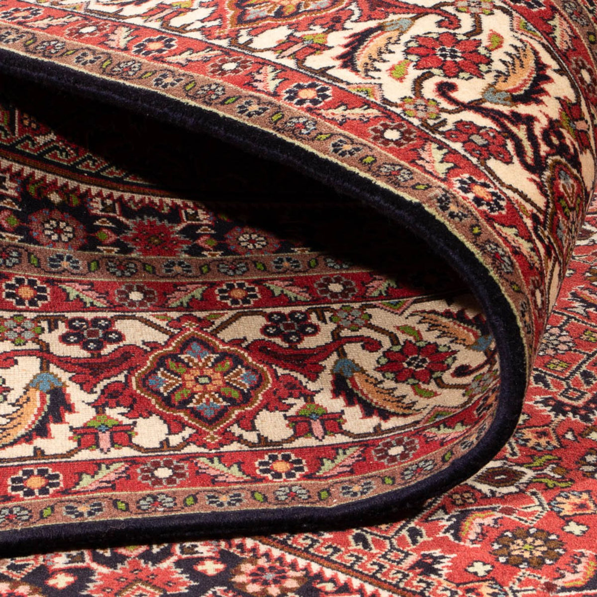 Persisk tæppe - Bijar - Royal - 260 x 200 cm - rød