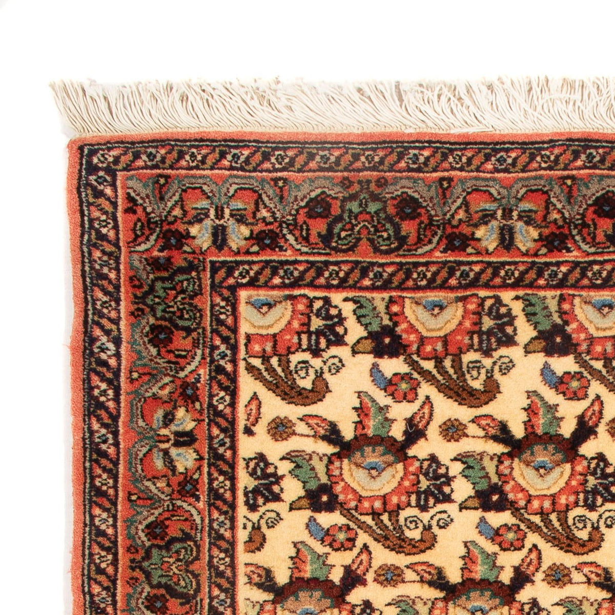 Persisk tæppe - Bijar - Royal - 90 x 73 cm - creme