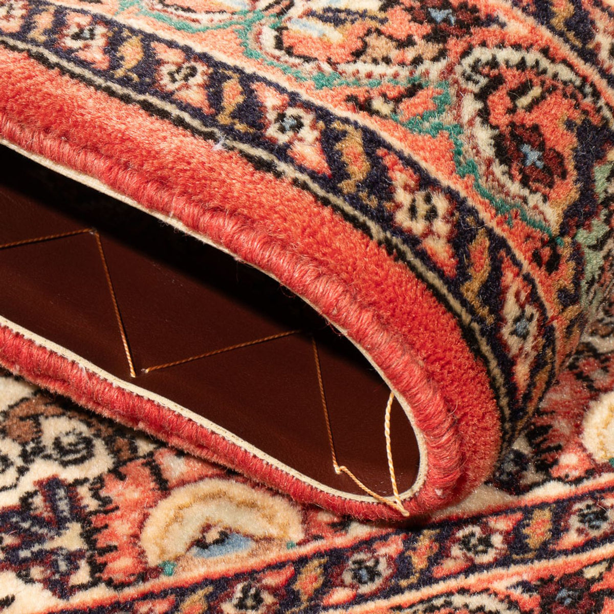 Persisk tæppe - Bijar - Royal - 90 x 73 cm - creme