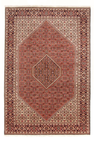 Bidjar - Bukan Tæppe 196x297cm - Persisk tæppe - rød