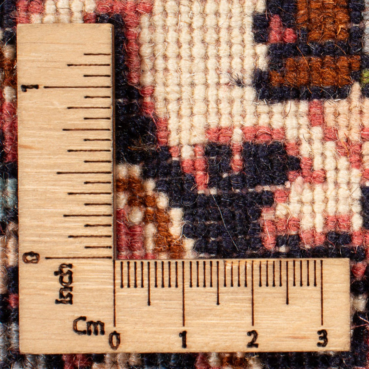 Persisk tæppe - Bijar - Royal - 295 x 197 cm - mørkeblå