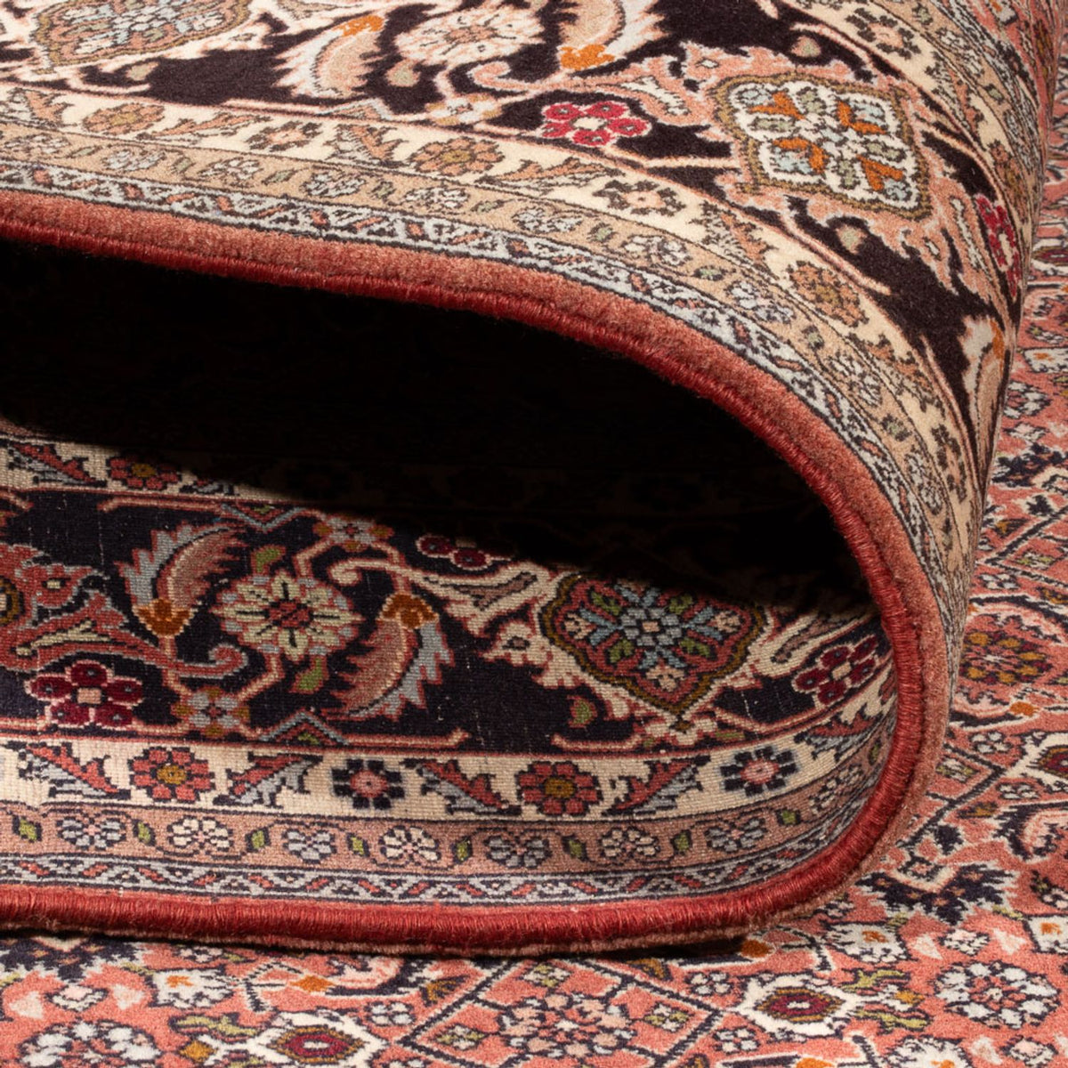 Persisk tæppe - Bijar - Royal - 288 x 202 cm - rød