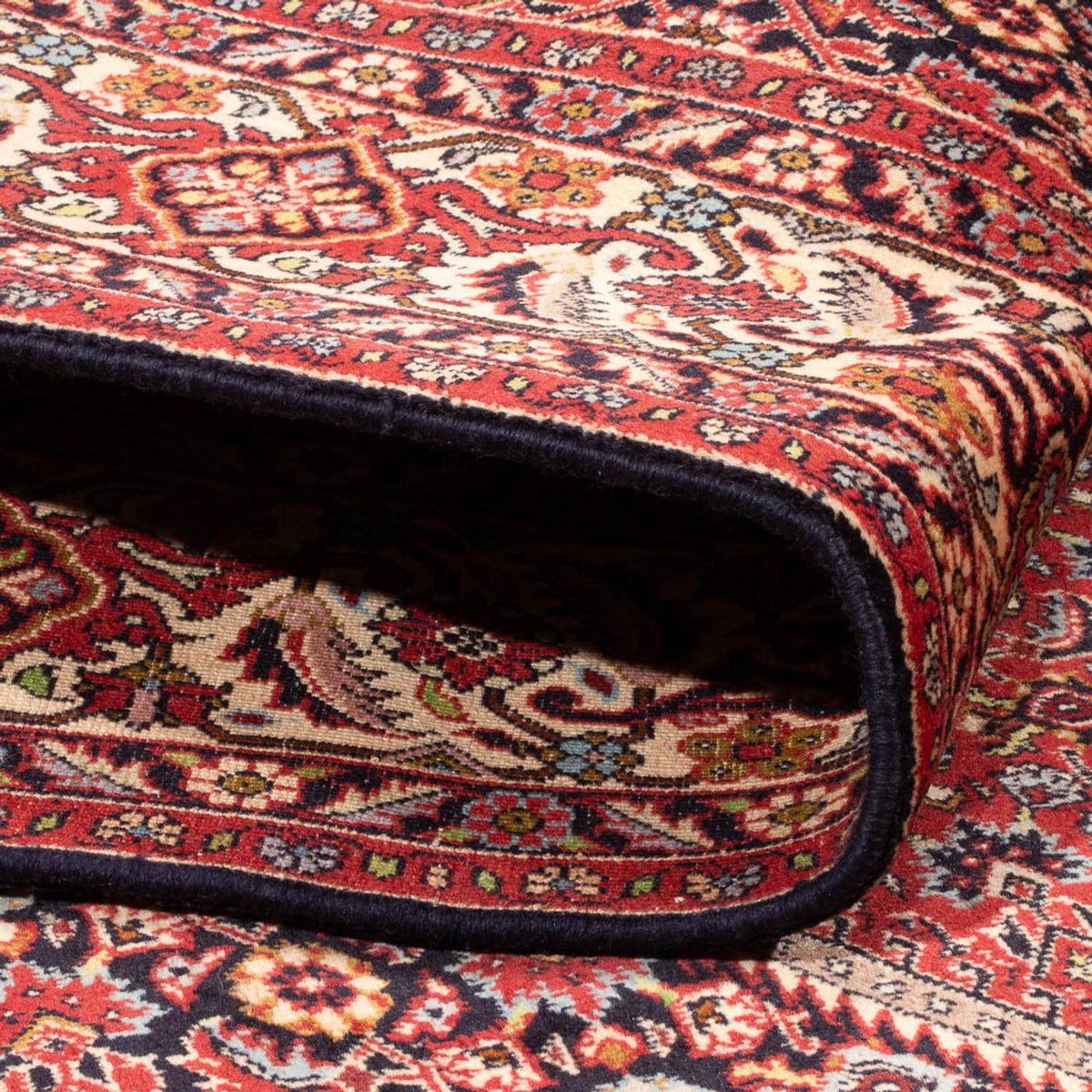 Persisk tæppe - Bijar - Royal - 293 x 206 cm - rød