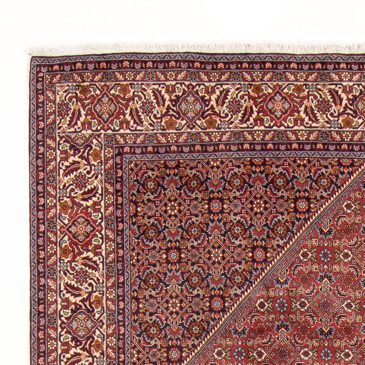Persisk tæppe - Bijar - Royal - 303 x 200 cm - rød