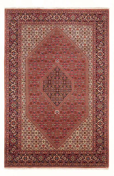 Bidjar - Bukan Tæppe 200x307cm - Persisk tæppe - rød