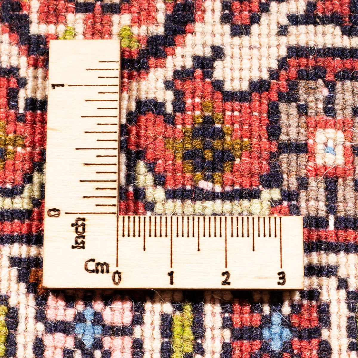 Persisk tæppe - Bijar - Royal - 177 x 110 cm - rød