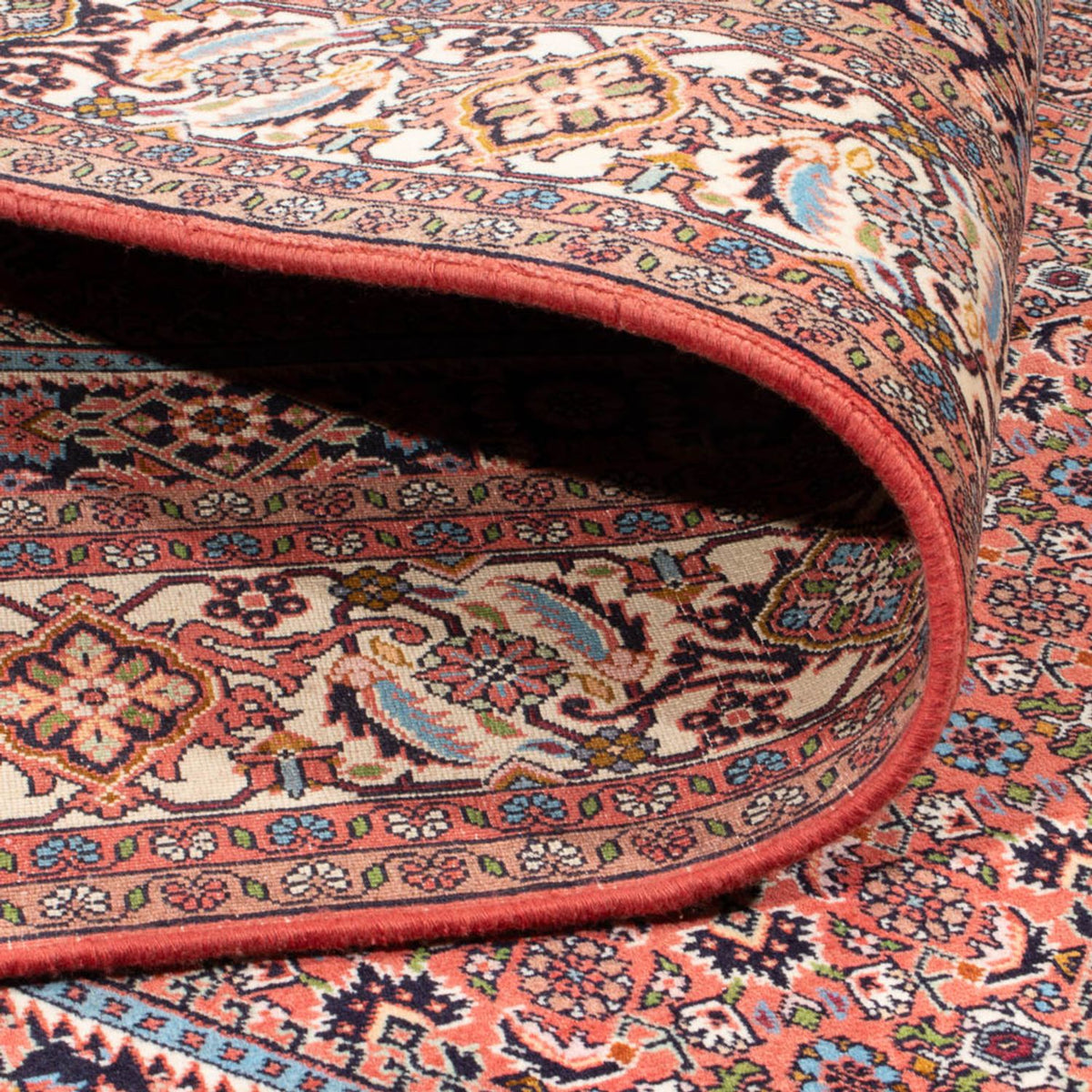 Persisk tæppe - Bijar - Royal - 295 x 200 cm - rød