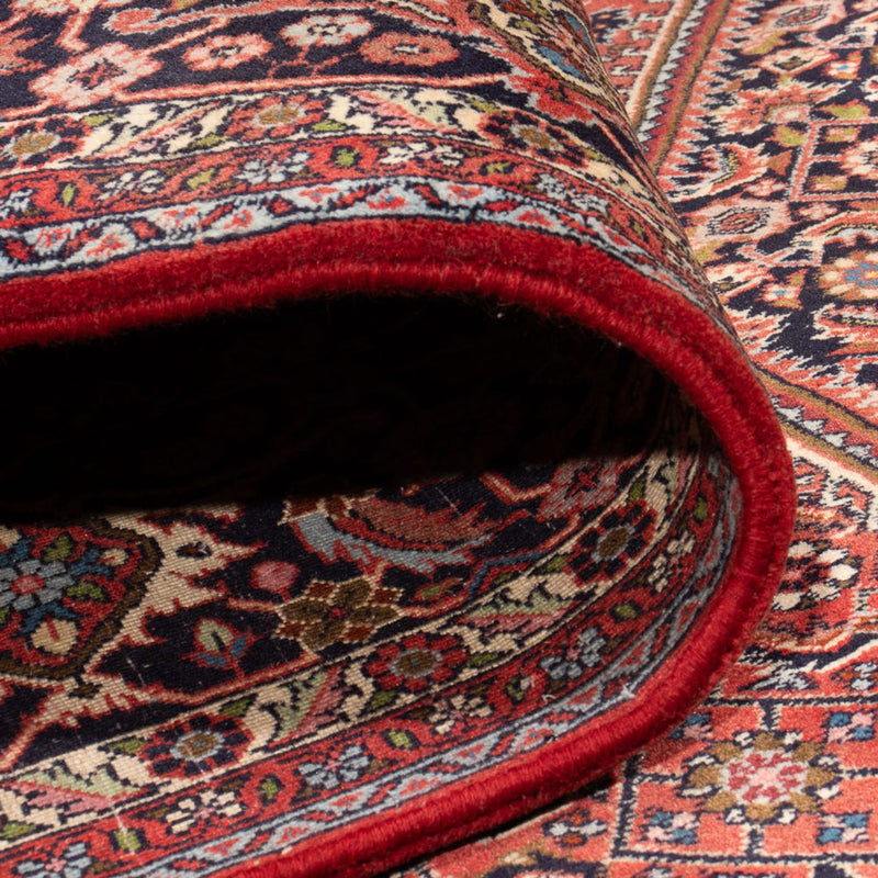 Persisk tæppe - Bijar - Royal - 348 x 250 cm - mørkerød