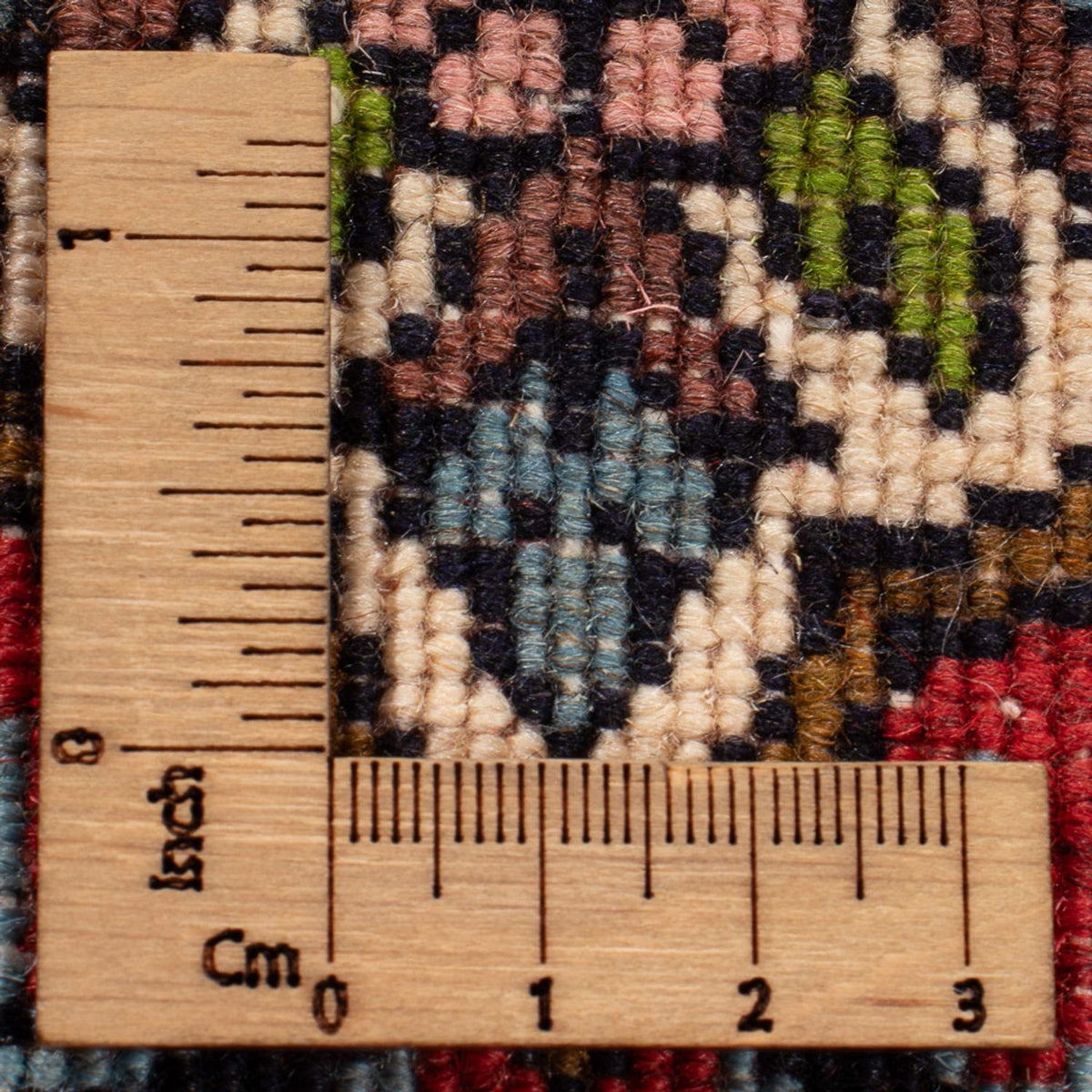 Persisk tæppe - Bijar - Royal - 336 x 251 cm - mørkerød