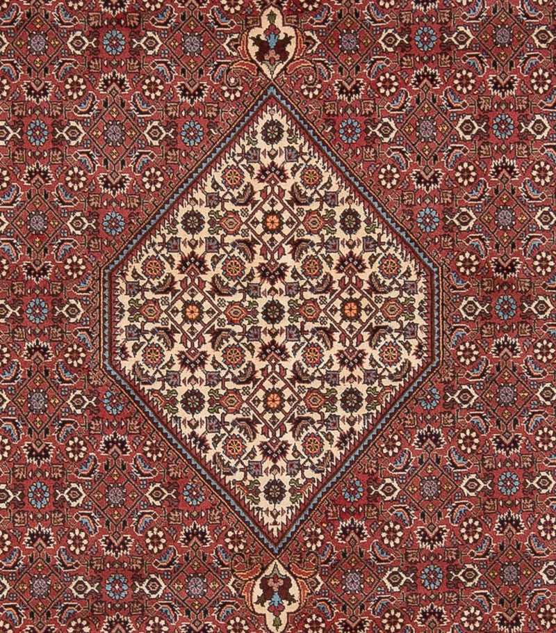 Persisk tæppe - Bijar - Royal - 350 x 247 cm - mørkerød