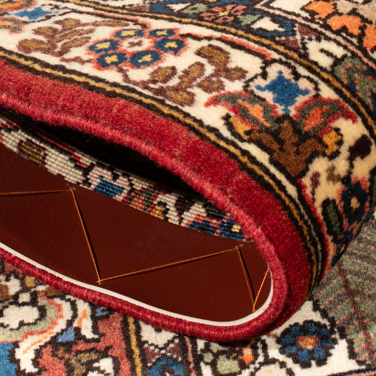 Persisk tæppe - Nomadisk - 100 x 64 cm - flerfarvet