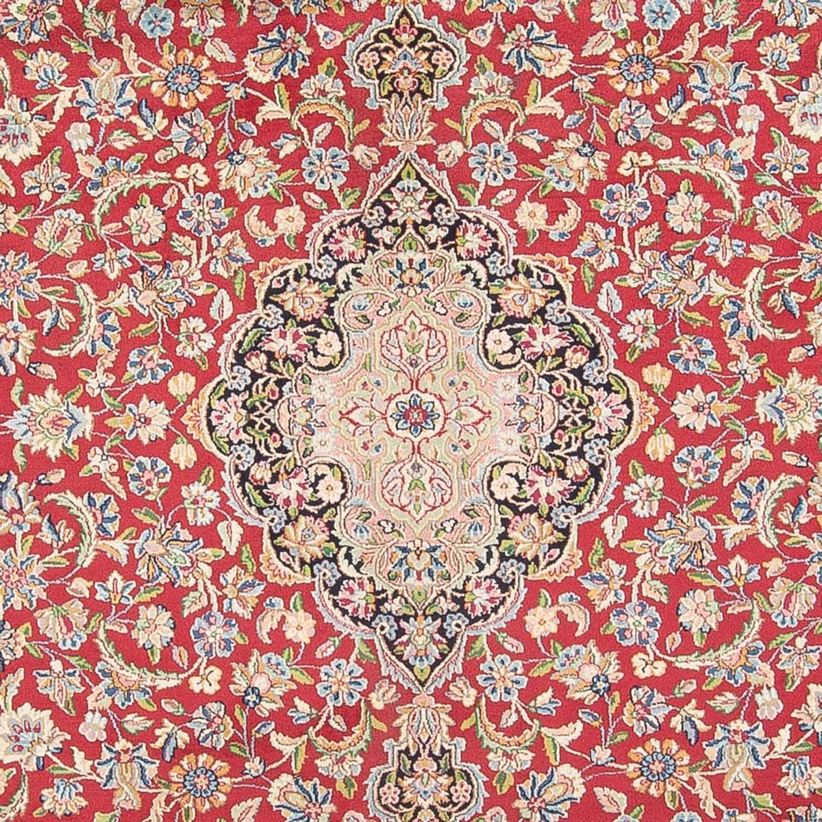 Persisk tæppe - Keshan - 359 x 280 cm - rød