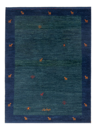 Persisk Gabbeh Tæppe 100x139cm - Perserteppich Wollteppich