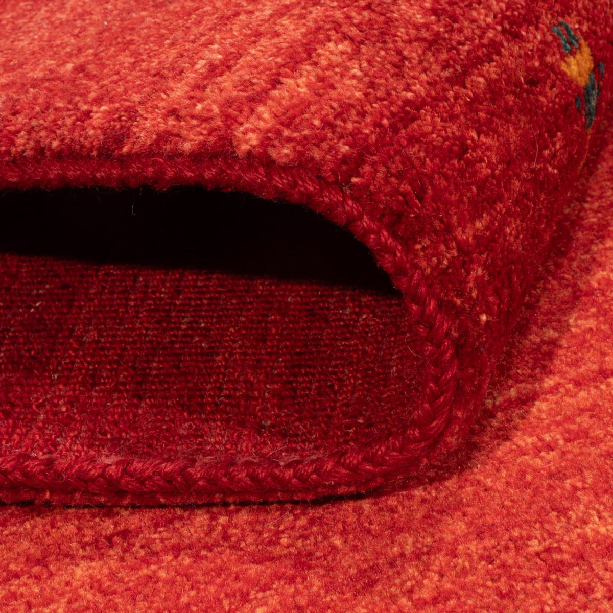 Gabbeh-tæppe - Persisk - 150 x 103 cm - rød