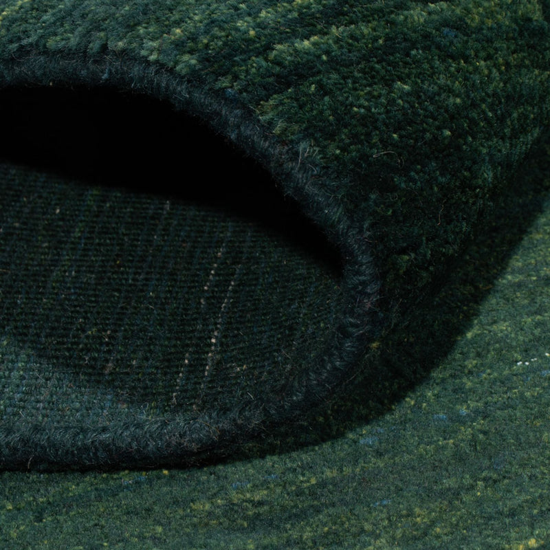 Gabbeh-tæppe - Persisk - 157 x 109 cm - mørkegrøn