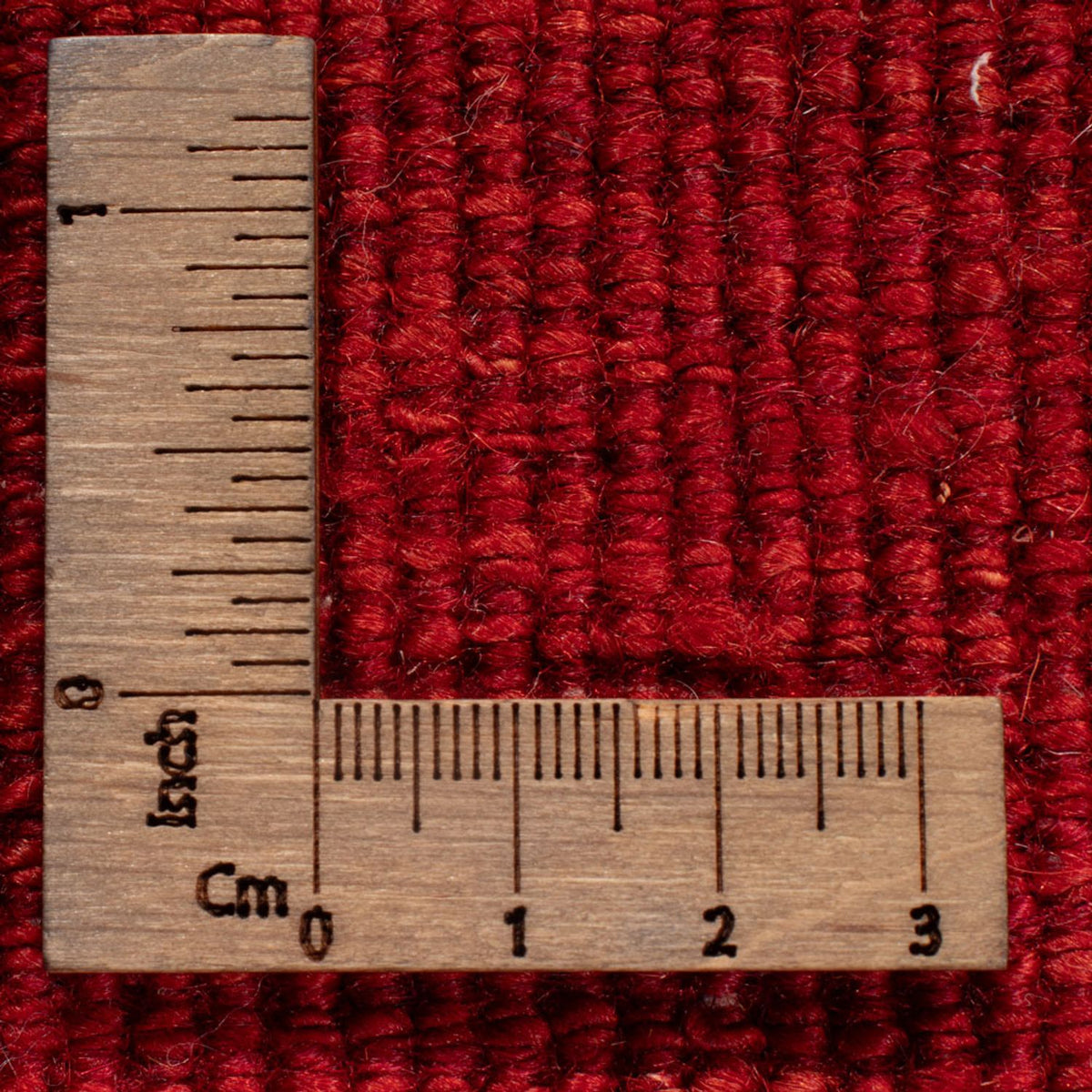 Gabbeh-tæppe - Persisk - 142 x 108 cm - rød