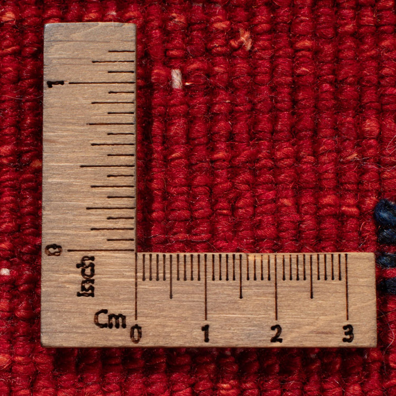 Gabbeh-tæppe - Persisk - 142 x 102 cm - rød