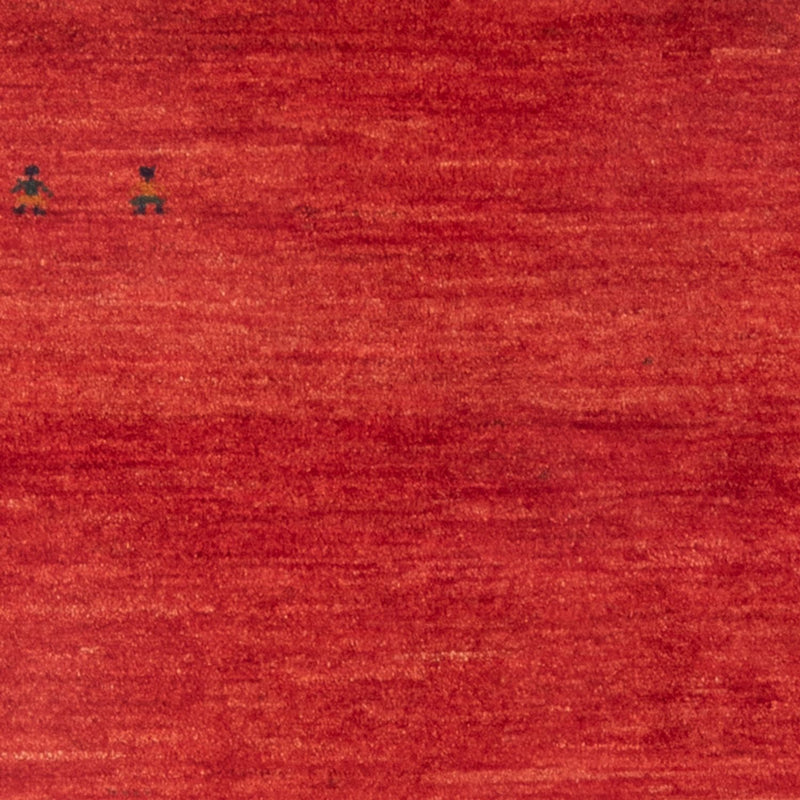 Gabbeh-tæppe - Persisk - 146 x 100 cm - rød