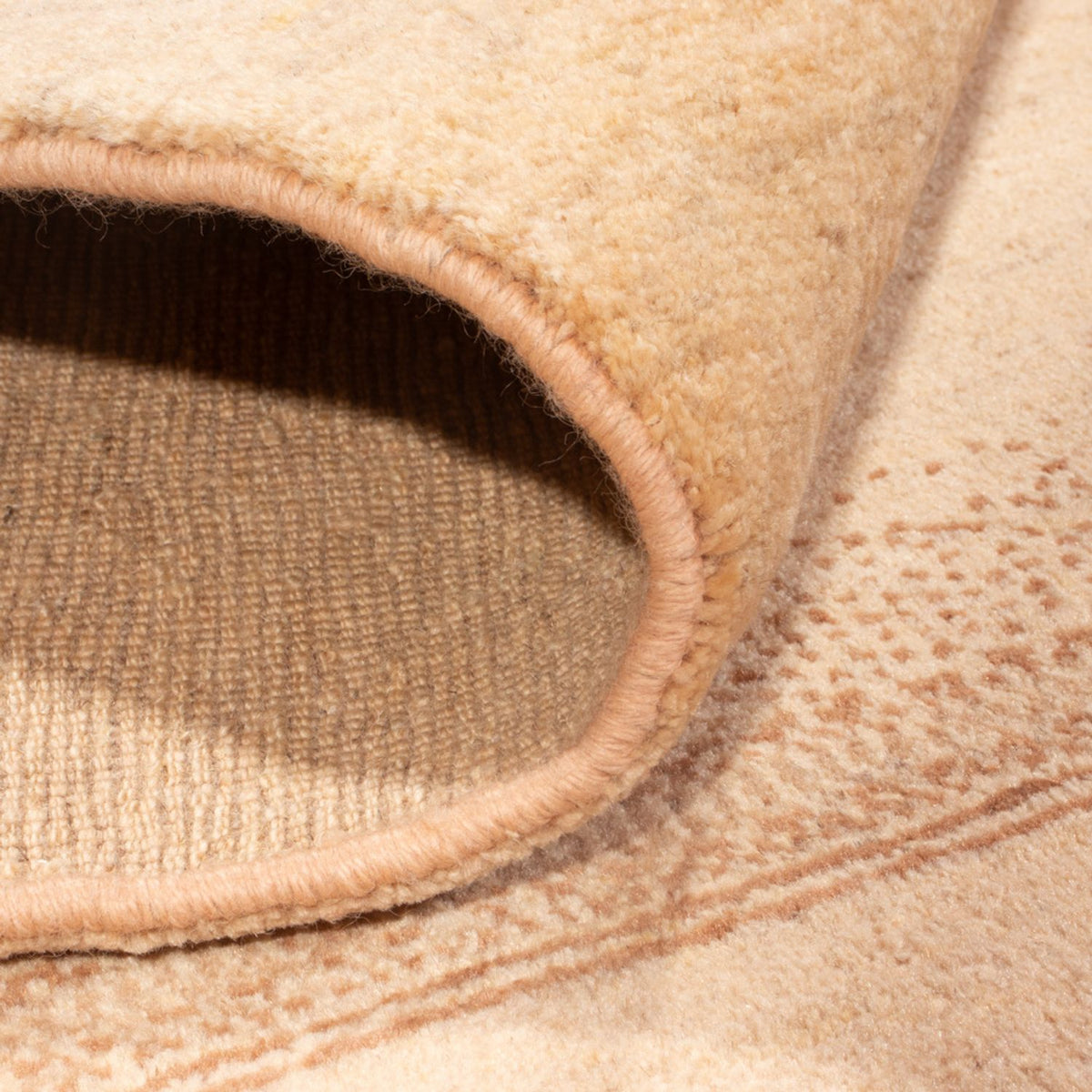 Gabbeh-tæppe - Persisk - 153 x 111 cm - lys beige