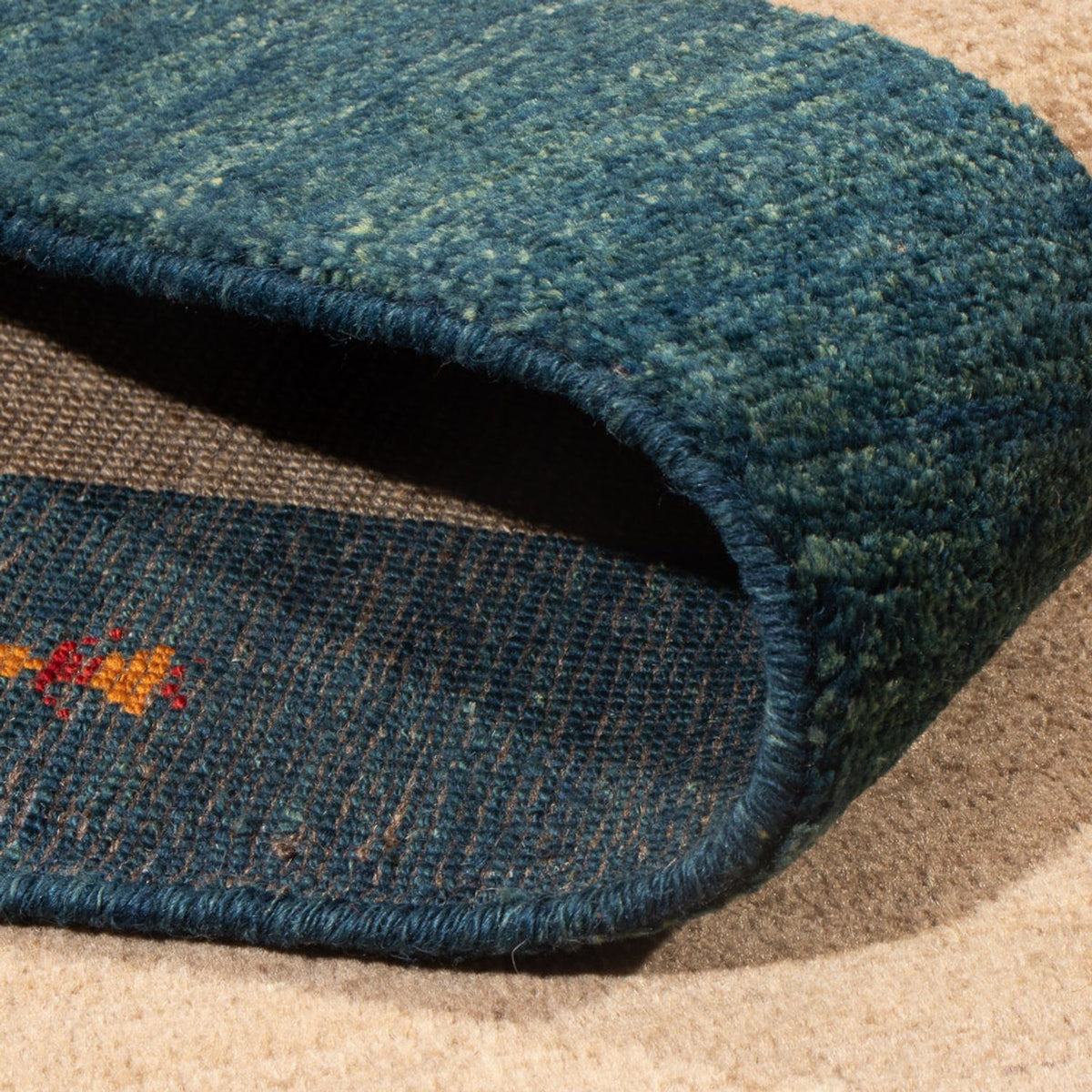 Gabbeh-tæppe - Persisk - 186 x 120 cm - flerfarvet