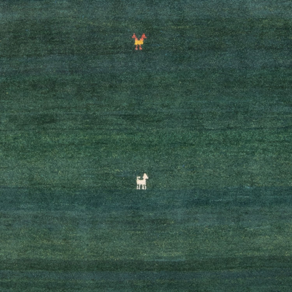 Gabbeh-tæppe - Persisk - 183 x 113 cm - grøn