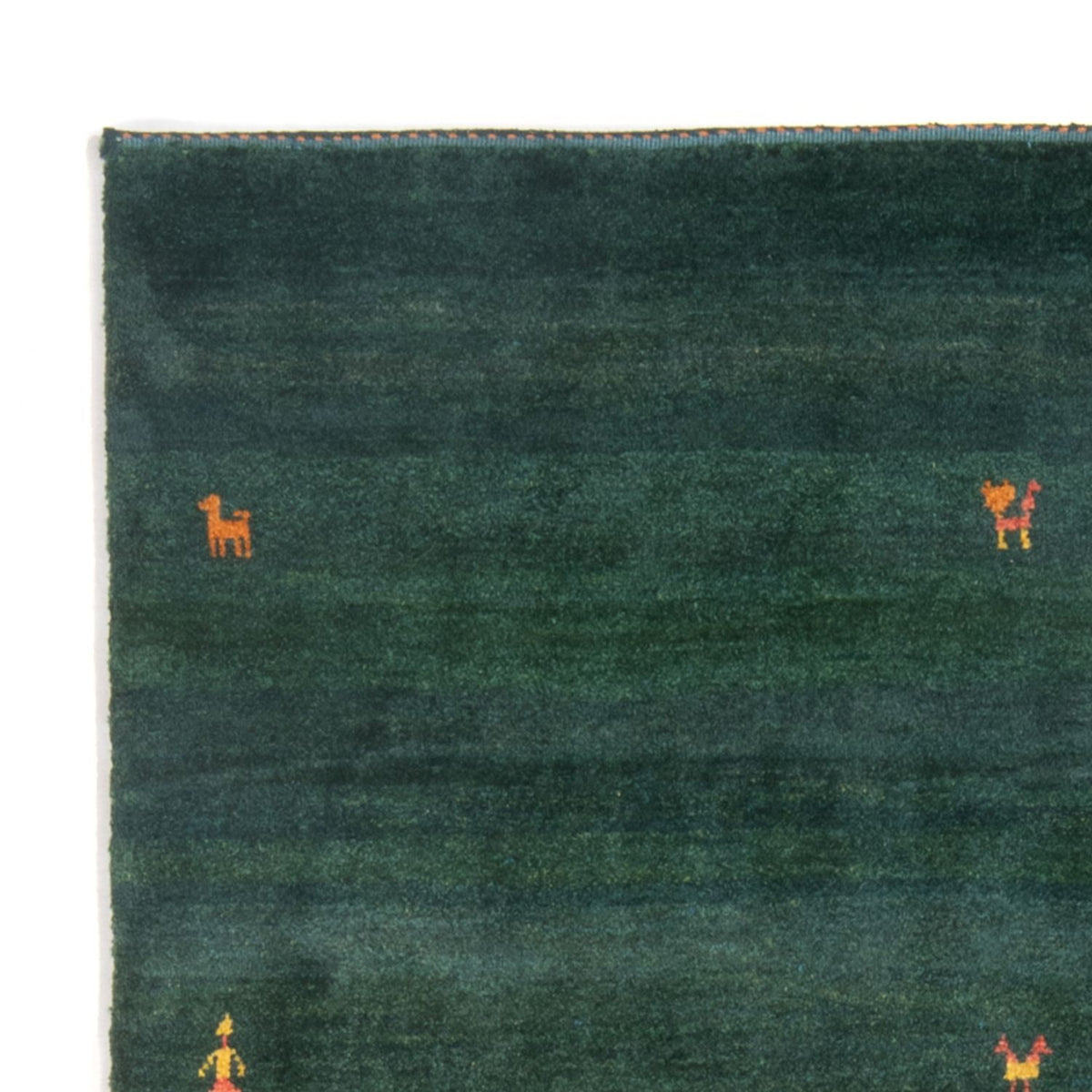 Gabbeh-tæppe - Persisk - 183 x 113 cm - grøn