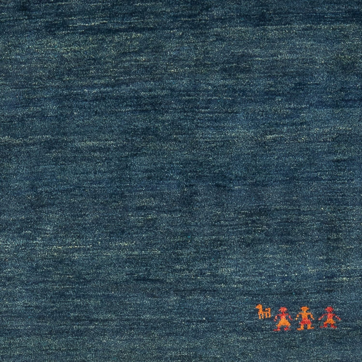 Gabbeh-tæppe - Persisk - 193 x 119 cm - mørkeblå