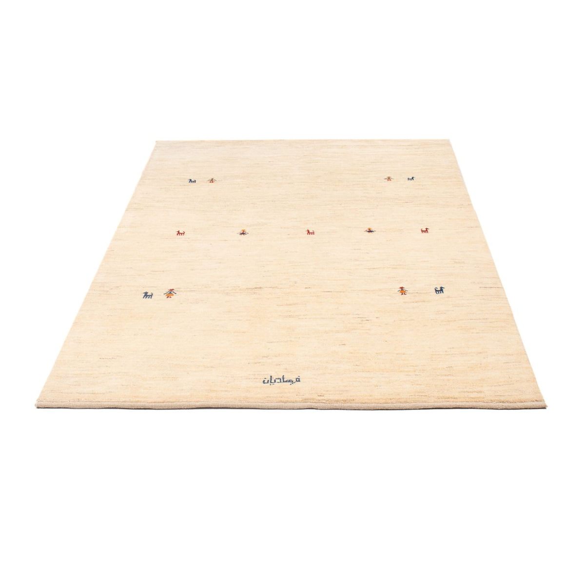Gabbeh-tæppe - Persisk - 184 x 112 cm - beige