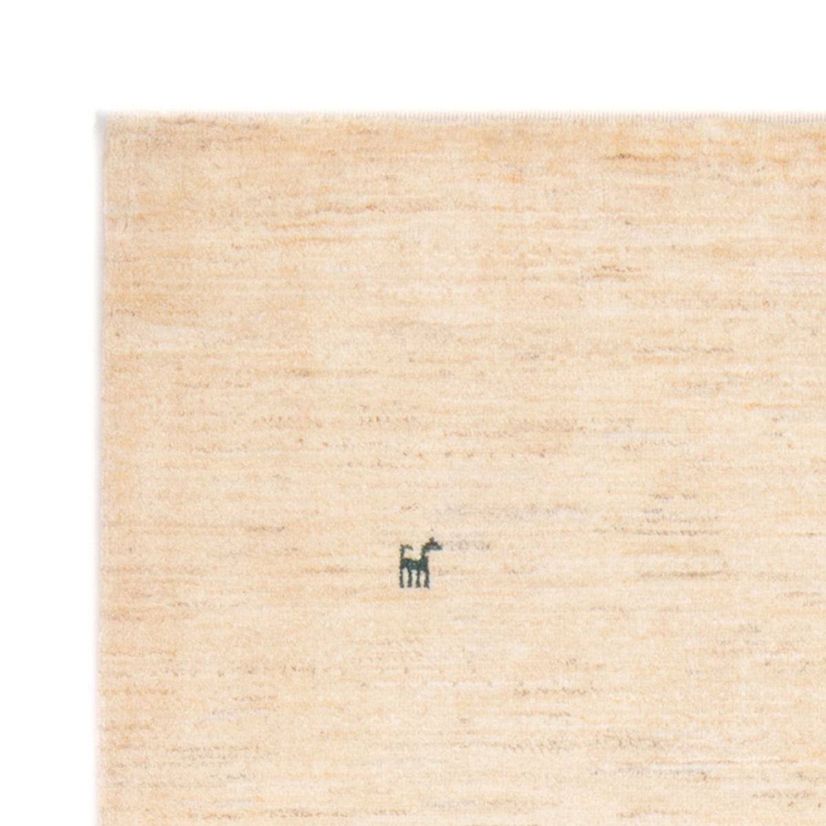 Gabbeh-tæppe - Persisk - 153 x 108 cm - lys beige