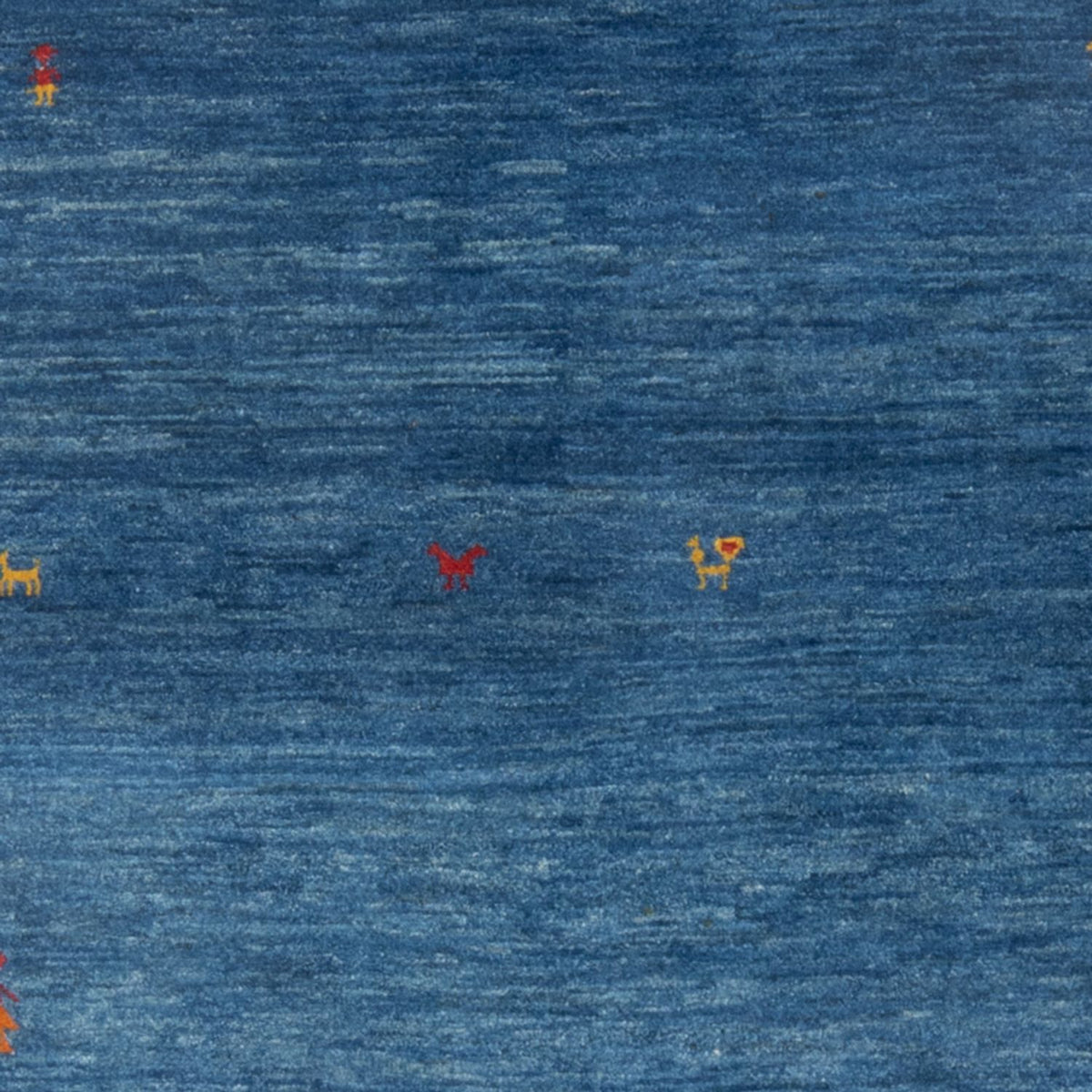 Gabbeh-tæppe - Persisk - 144 x 96 cm - havblå