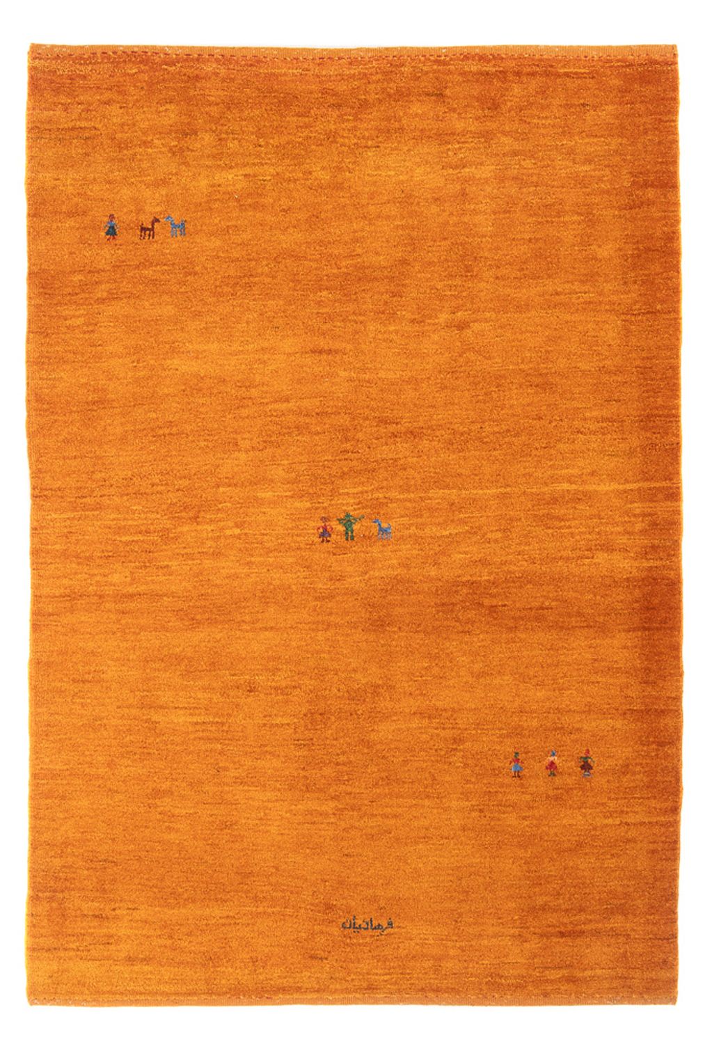 Gabbeh-tæppe - Persisk - 178 x 123 cm - orange