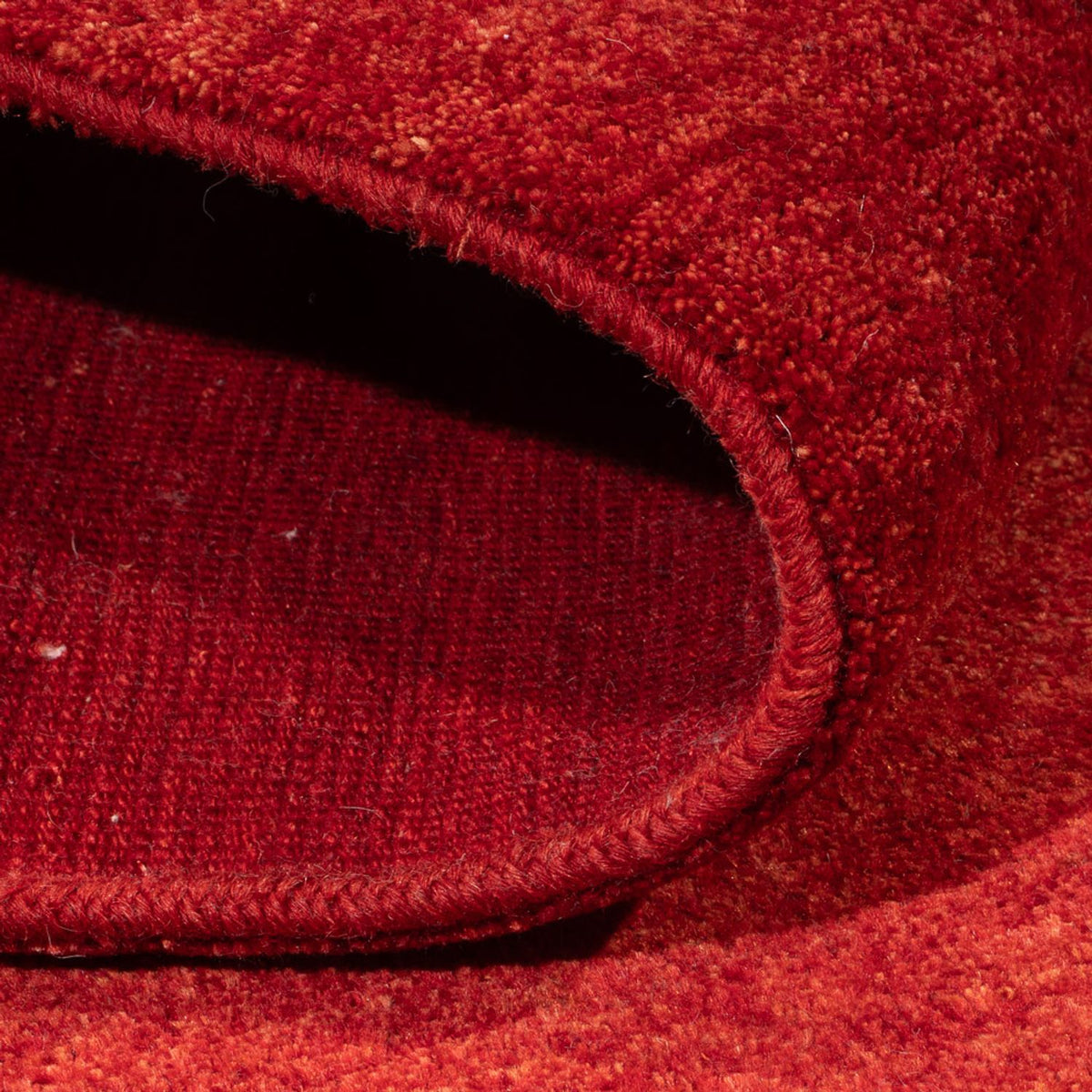 Gabbeh-tæppe - Persisk - 186 x 122 cm - rød