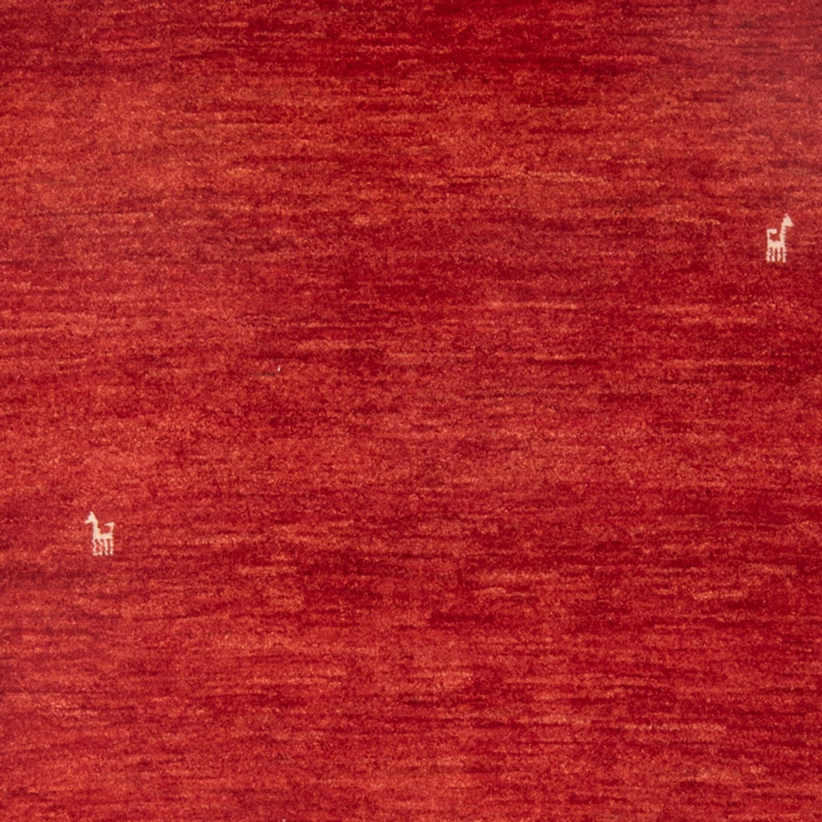 Gabbeh-tæppe - Persisk - 145 x 101 cm - rød