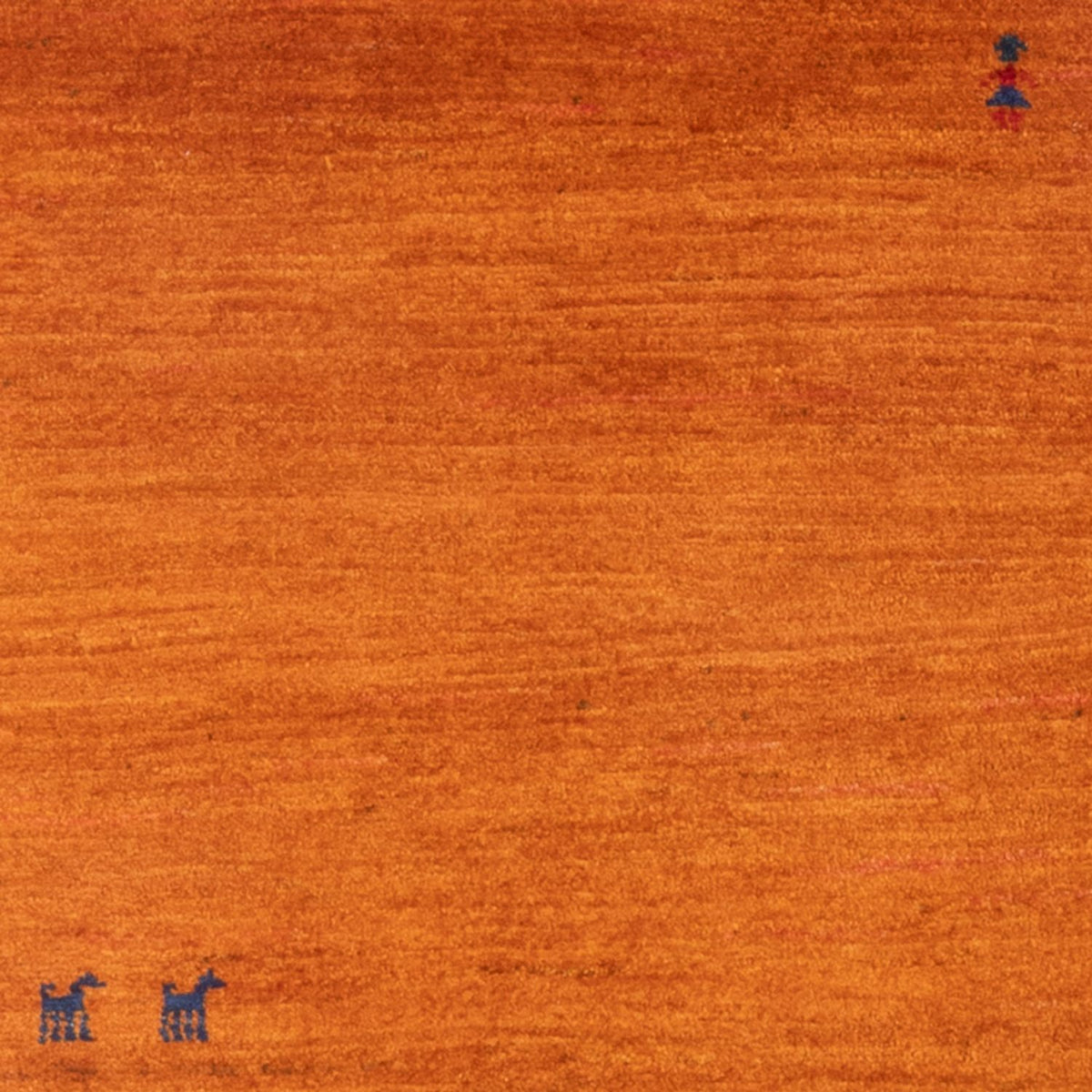 Gabbeh-tæppe - Persisk - 147 x 104 cm - orange