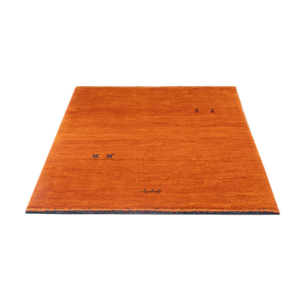 Gabbeh-tæppe - Persisk - 147 x 104 cm - orange
