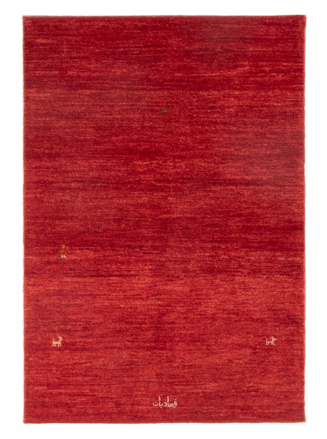 Gabbeh-tæppe - Persisk - 147 x 98 cm - rød