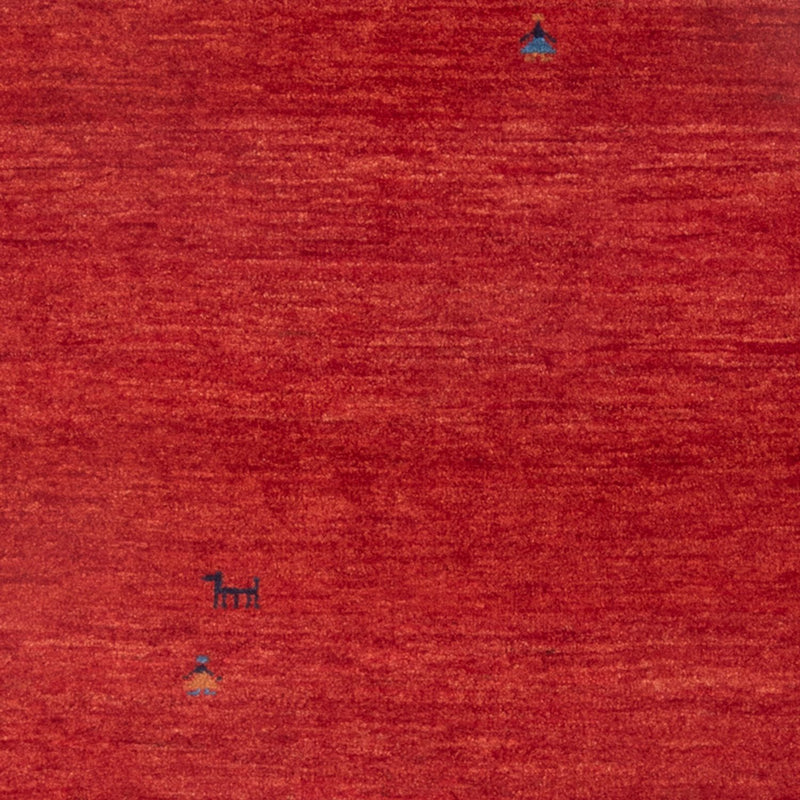 Gabbeh-tæppe - Persisk - 147 x 100 cm - rød