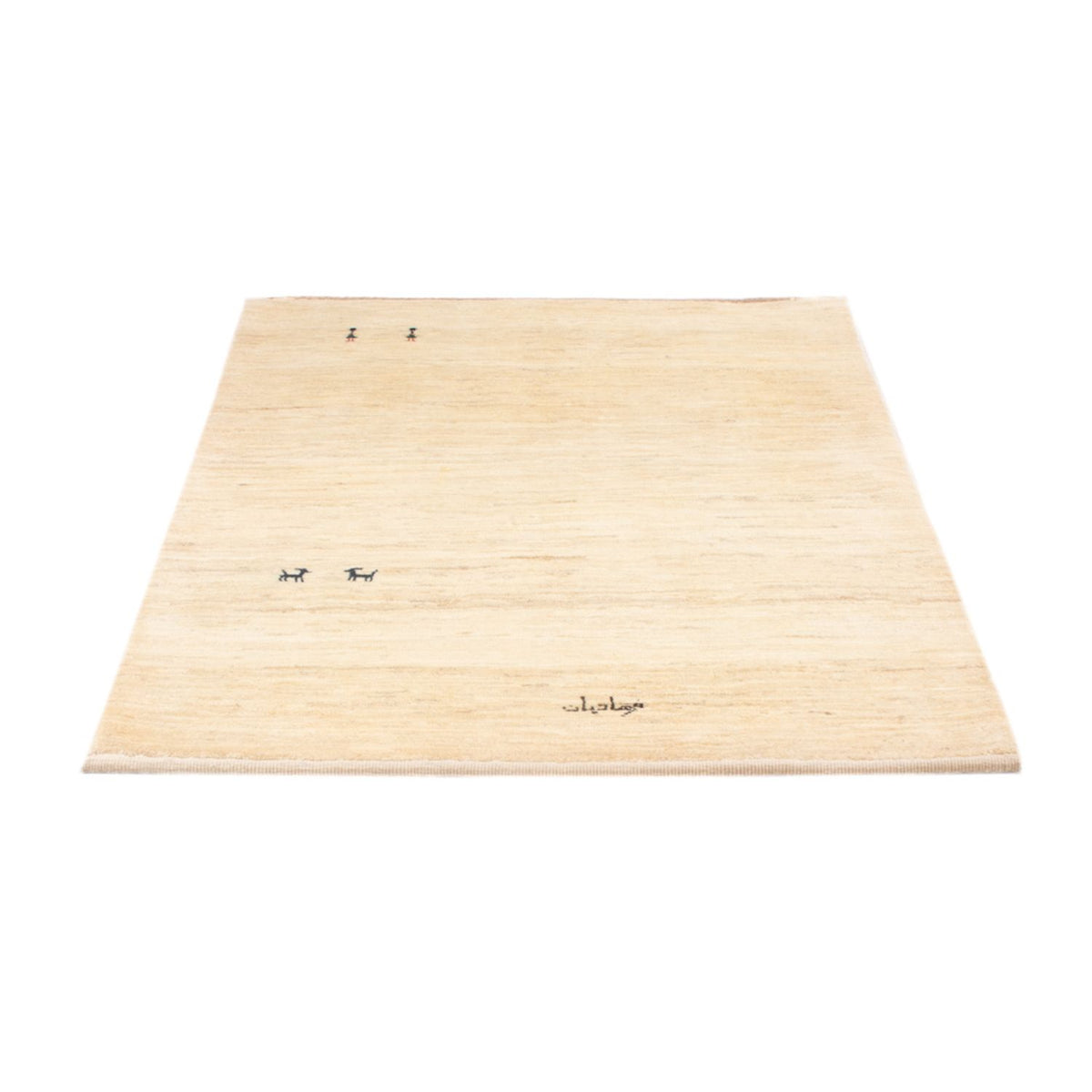 Gabbeh-tæppe - Persisk - 150 x 102 cm - hvid