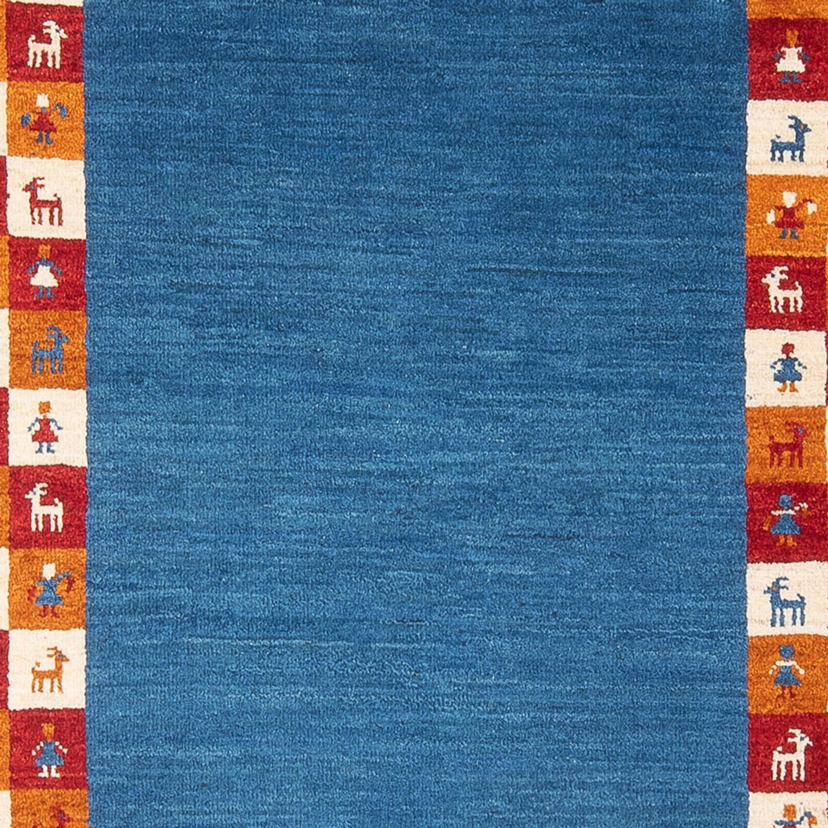 Gabbeh-tæppe - Persisk - 176 x 122 cm - flerfarvet