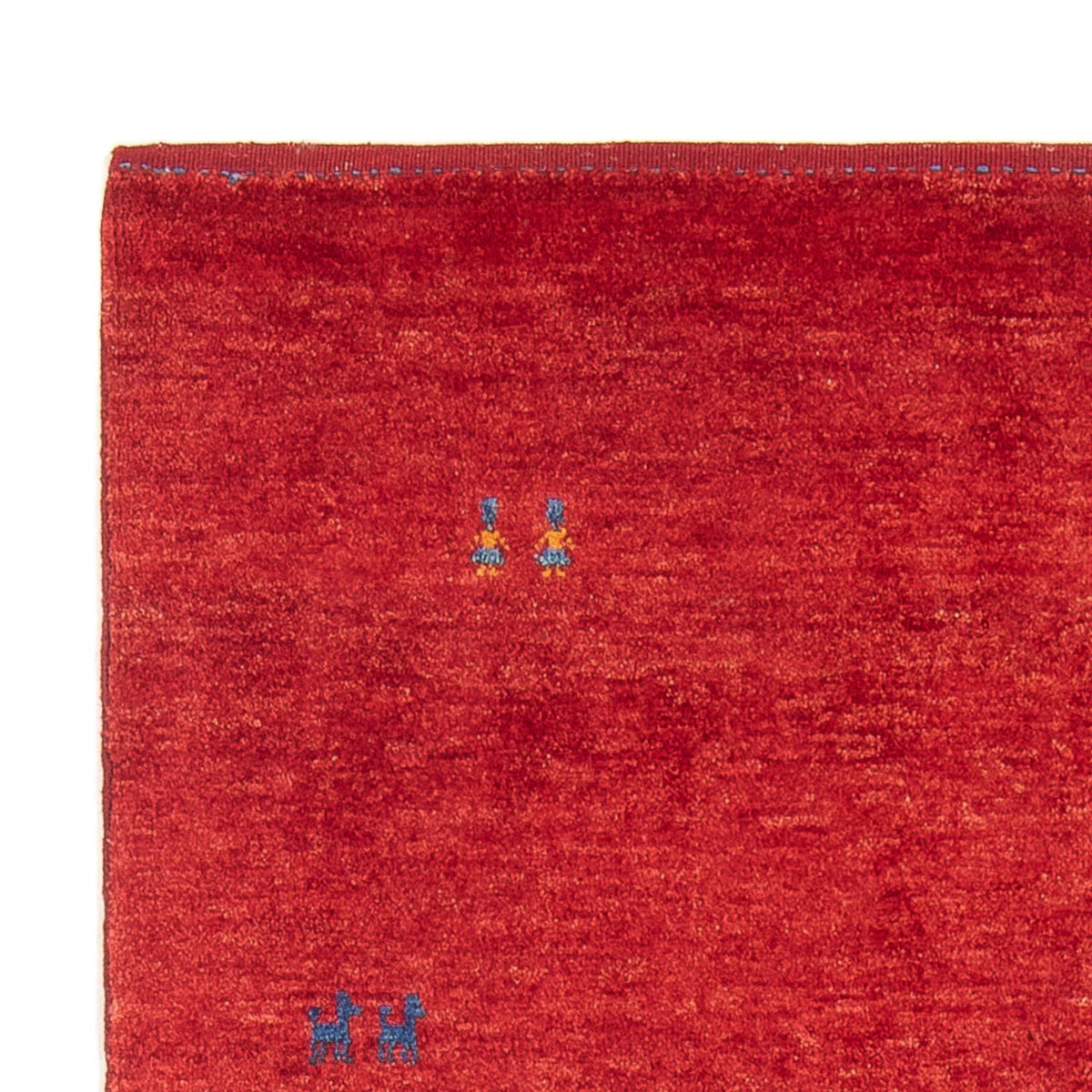 Gabbeh-tæppe - Persisk - 183 x 123 cm - rød