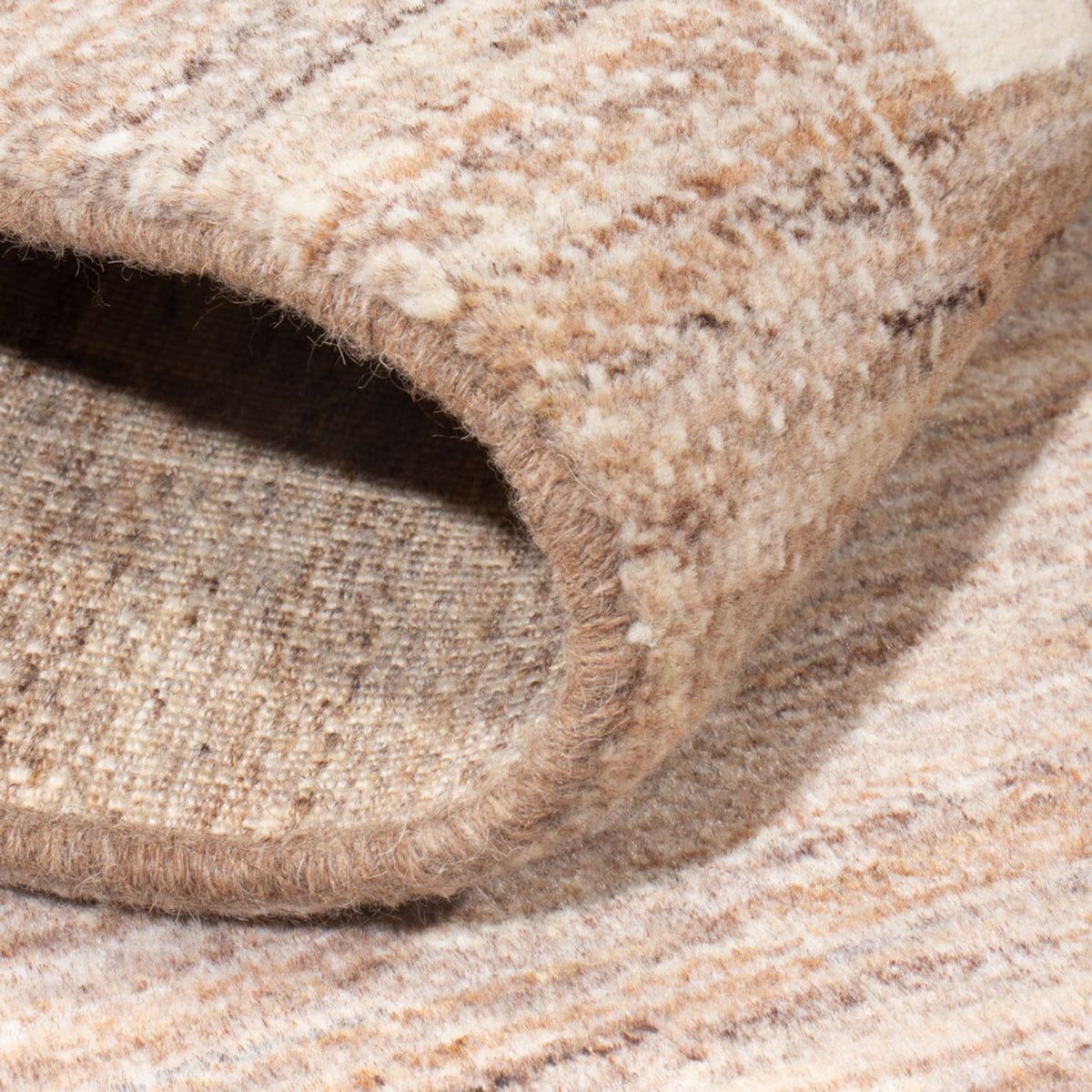 Gabbeh-tæppe - Persisk - 171 x 121 cm - lys brun