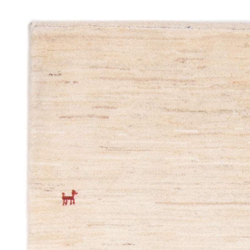Gabbeh-tæppe - Persisk - 148 x 100 cm - lys beige
