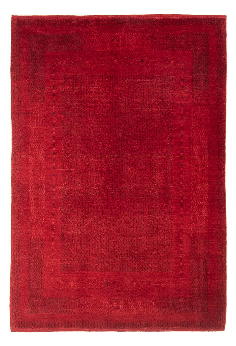 Gabbeh-tæppe - Persisk - 177 x 128 cm - mørkerød