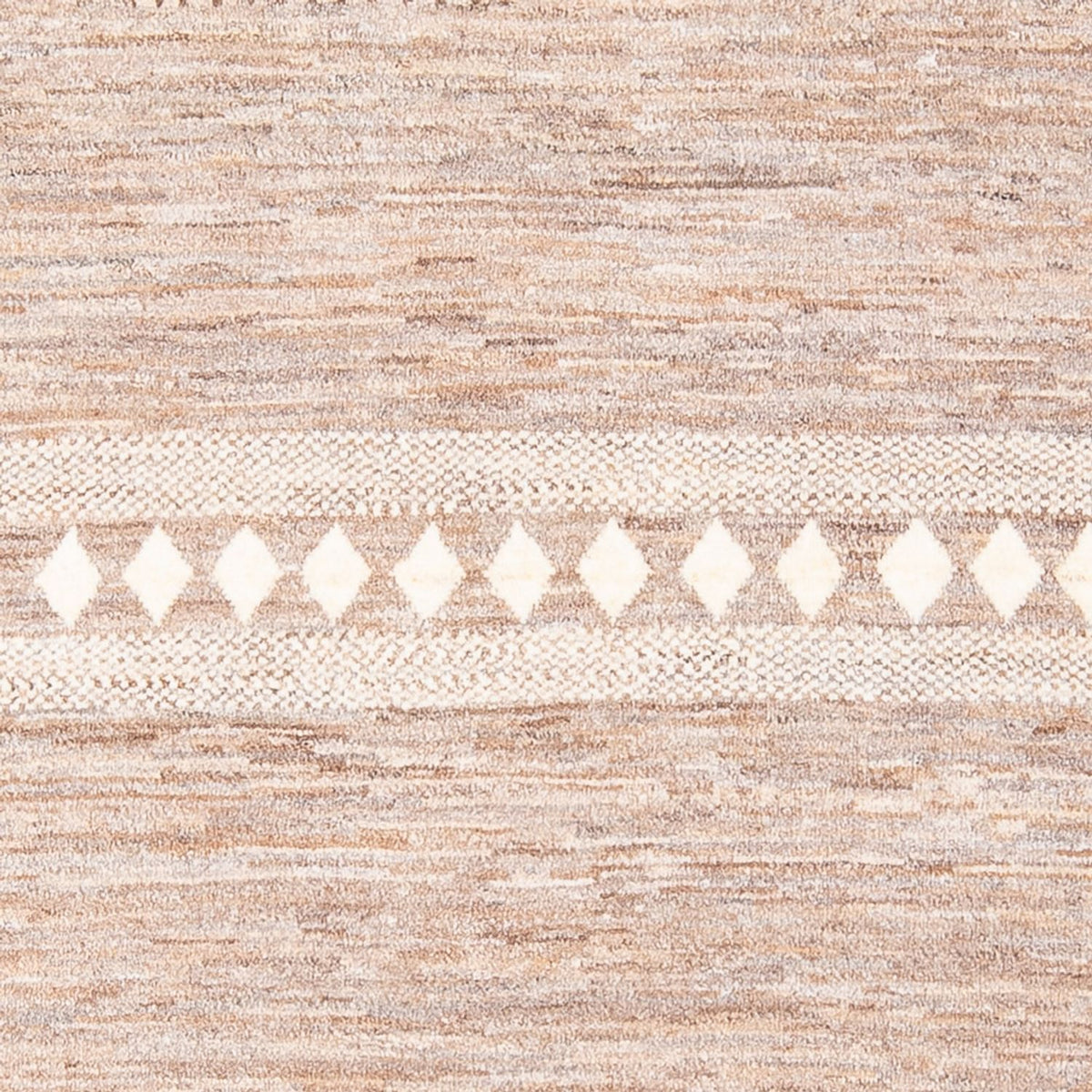 Gabbeh-tæppe - Persisk - 180 x 120 cm - mørk beige