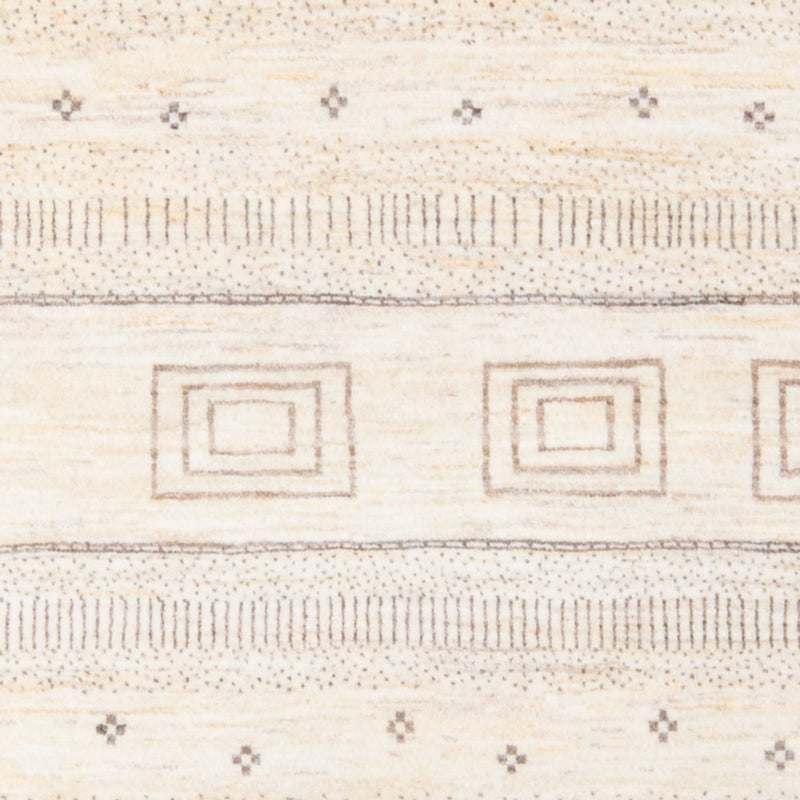 Gabbeh-tæppe - Persisk - 175 x 120 cm - lys beige