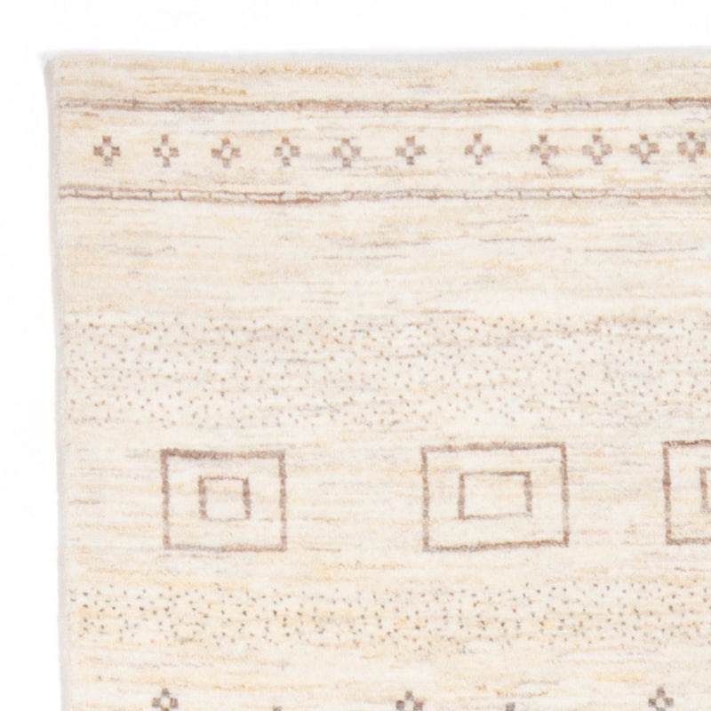 Gabbeh-tæppe - Persisk - 175 x 120 cm - lys beige